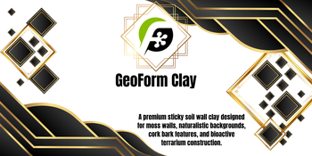GeoForm Clay - Sticky Soil Terrarium Putty