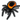 3" Eresus walckenaeri 'Orange Ring Mountanica Local' (Giant Orange Ring Velvet Spider) Sticker - Waterproof Indoor/Outdoor