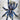 Poecilotheria metallica, Gooty Sapphire tarantula, 0.75 to 1 inch.